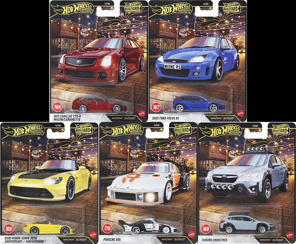 HOT WHEELS 2027 BOULEVARD RELEASE K SEALED CASE OF 10 / FREE USA SHIPPING*