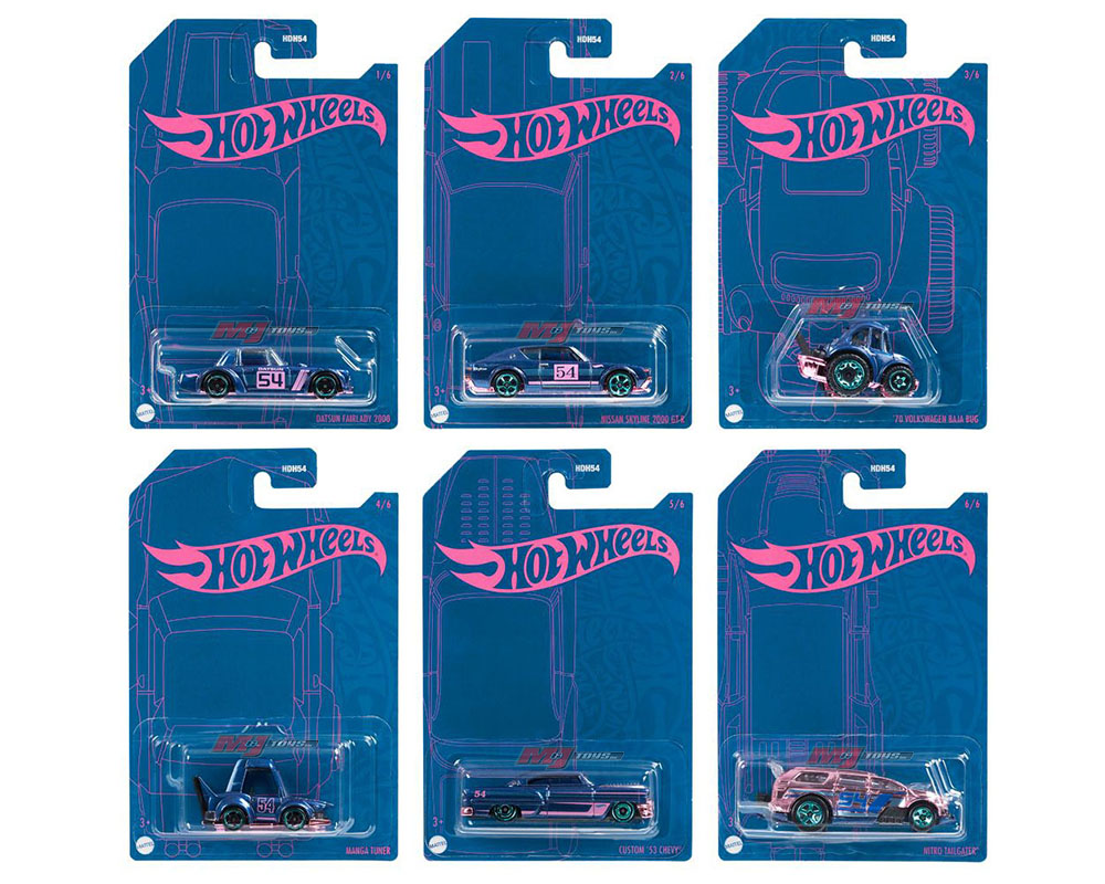 HOT WHEELS 2022 ANNIVERSARY BASIC RELEASE B CASE OF 24 READ / FREE USA SHIPPING*