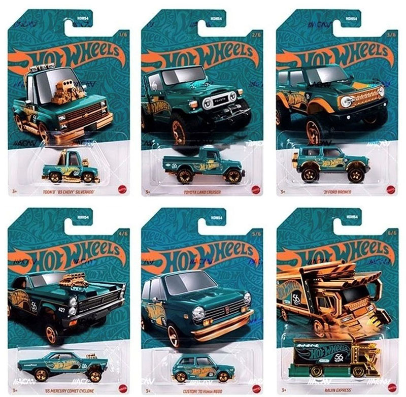 HOT WHEELS 2023 PEARL AND CHROME BASIC RELEASE E CASE OF 24 / FREE USA SHIPPING*