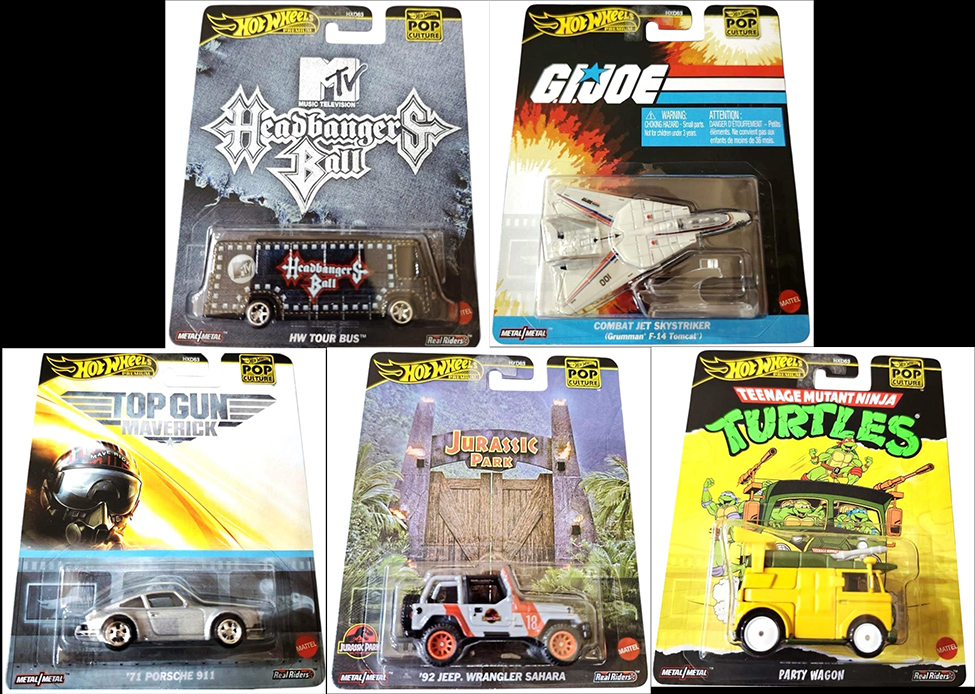 HOT WHEELS 2025 POP CULTURE SEALED CASE 0F 10 DASH K / FREE USA SHIPPING*