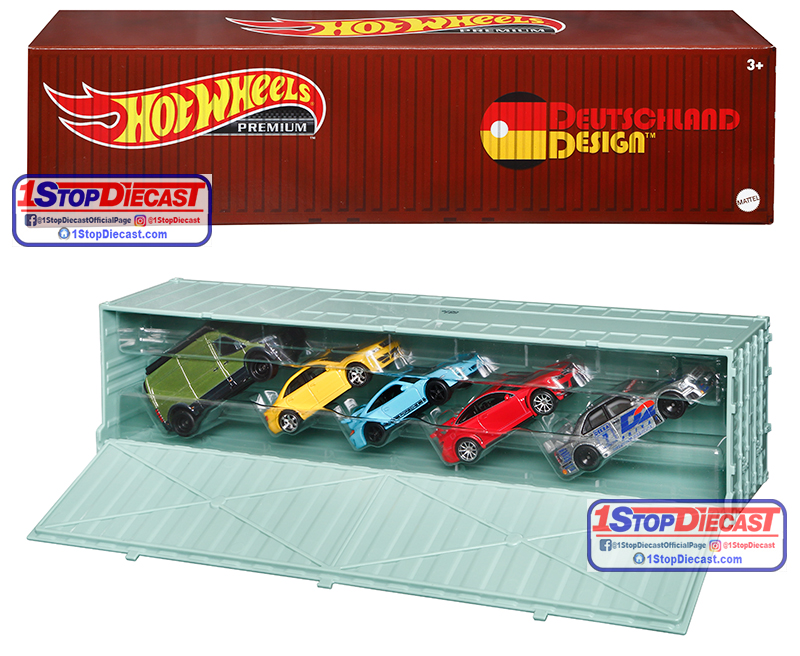 HOT WHEELS 2022 CAR CULTURE DEUTSCHLAND DESIGN CONTAINER BUNDLE / FREE USA SHIPPING*