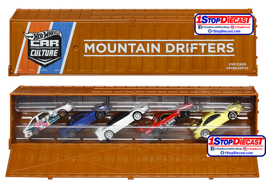 HOT WHEELS 2022 CC MOUNTAIN DRIFTERS CONTAINER BUNDLE  /  FACTORY SEALED SET / FREE USA SHIPPING*