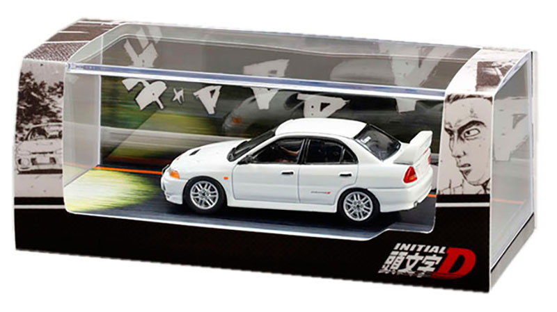 HOBBY JAPAN 1/64 MITSUBISHI RS EVO IV INITIAL D / *FREE SHIPPING