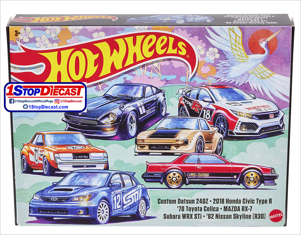 HOT WHEELS 2022 IMPORT THEMED MULTIPACK  /  FACTORY SEALED SET OF 6 CARS / FREE USA SHIPPING*