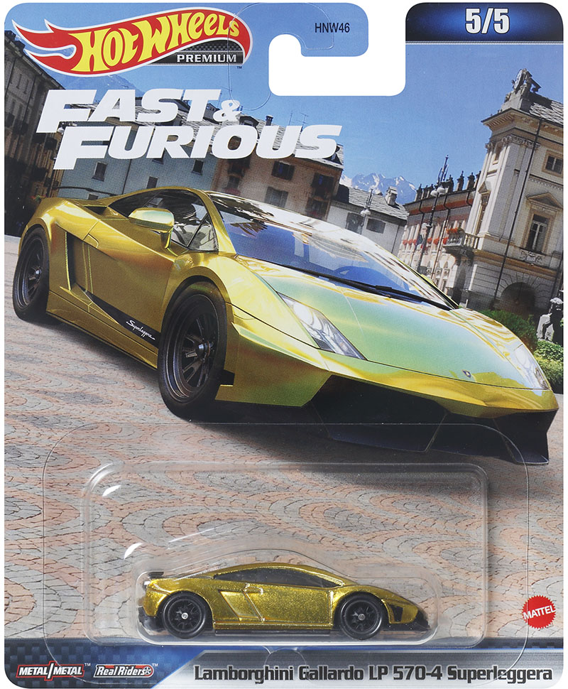 HOT WHEELS 2023 FAST FURIOUS LAMBORGHI GALLARDO LP 570 4 SOLID PACK OF 10 FREE USA SHIPPING www.1stopdiecast