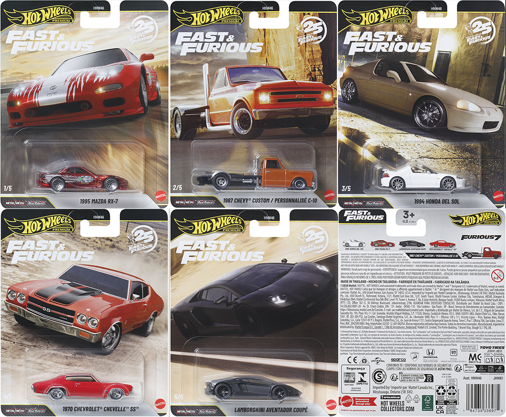 HOT WHEELS 2026 FAST & FURIOUS RELEASE P SEALED CASE OF 10 / FREE USA SHIPPING*
