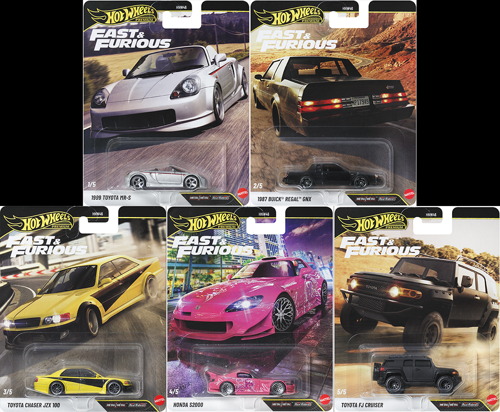 HOT WHEELS 2027 FAST & FURIOUS RELEASE S SEALED CASE /  FACTORY SEALED CASE OF 10 / FREE USA SHIPPING*