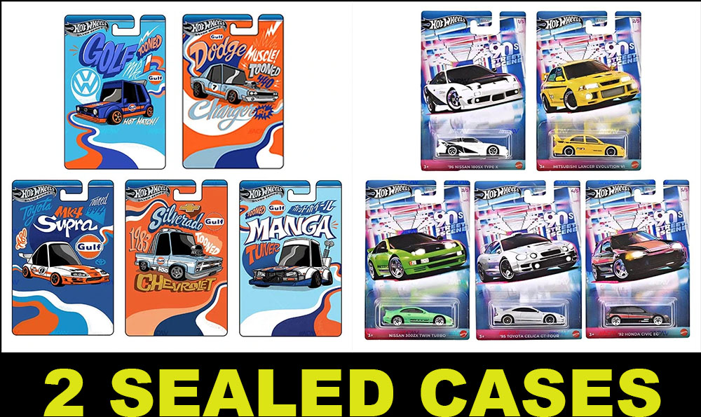 HOT WHEELS 2024 HW JDM/TUNED SEALED CASES OF 10  / 2 SEALED CASES 20 CARS / FREE USA SHIPPING*