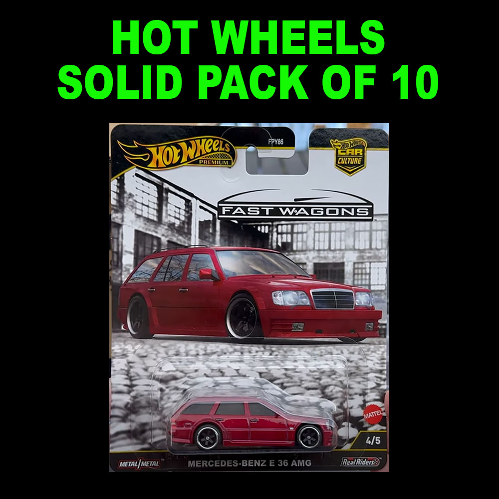 HOT WHEELS CAR CULTURE MERCEDES AMG E-36 ESTATE SOLID PACK