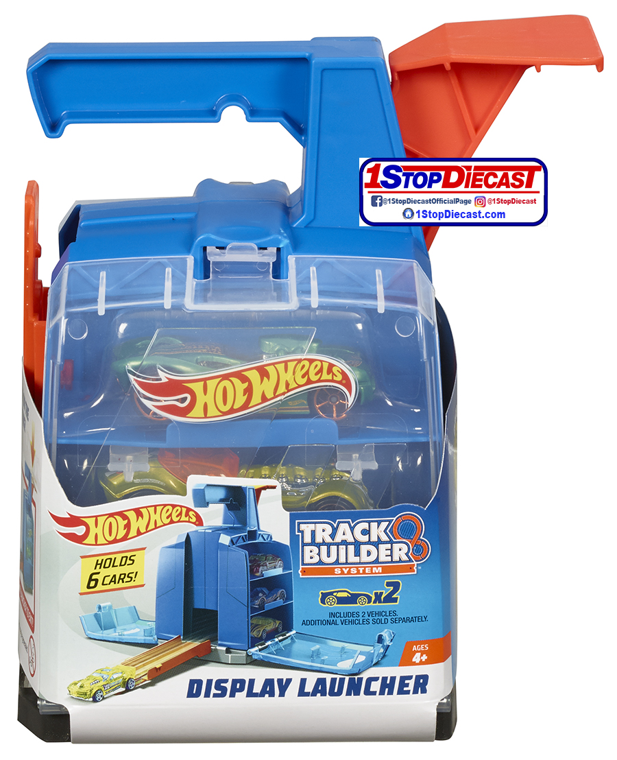 HOT WHEELS ACTION DISPLAY LANCHER  / CASE OF 2 / FREE USA SHIPPING*