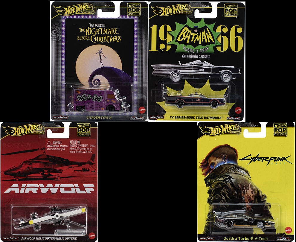 HOT WHEELS 2025 POP CULTURE SEALED CASE 0F 10 DASH M / FREE USA SHIPPING*