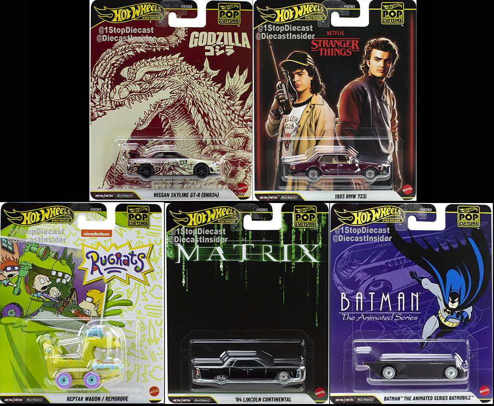 HOT WHEELS 2026 POP CULTURE SEALED CASE 0F 10 DASH N / FREE USA SHIPPING*