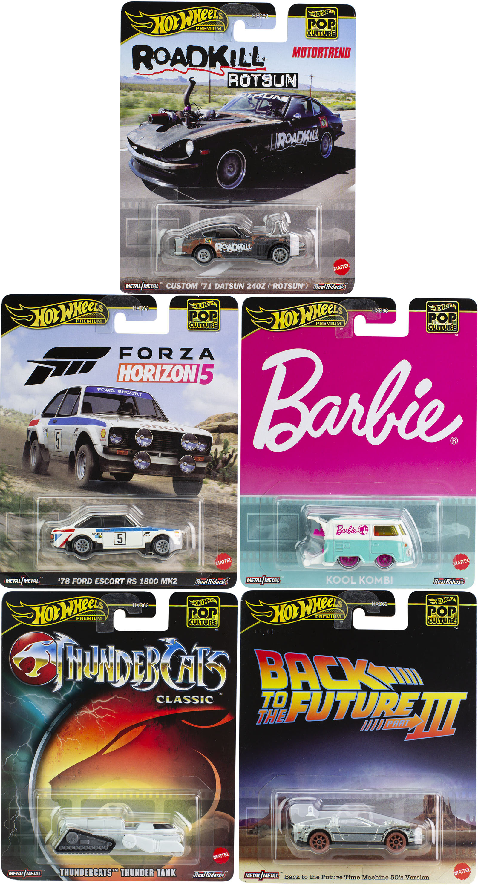 HOT WHEELS 2024 POP CULTURE RELEASE A SEALED CASE 0F 10 / FREE USA SHIPPING*