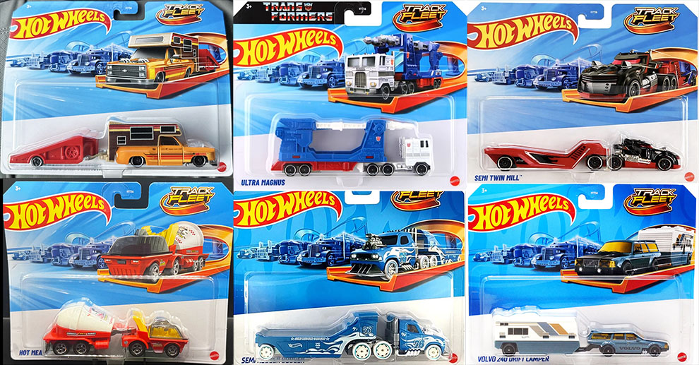 HOT WHEELS 2026 TRACK FLEET SEALED CASE 0F 6 DASH E / FREE USA SHIPPING*