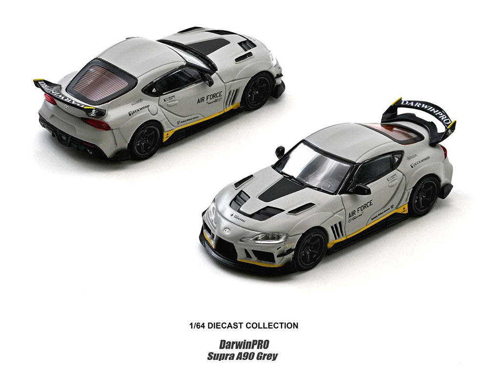 INNO64 1/64 TOYOTA SUPRA A90 DARWIN PRO GRAY / *FREE USA SHIPPING