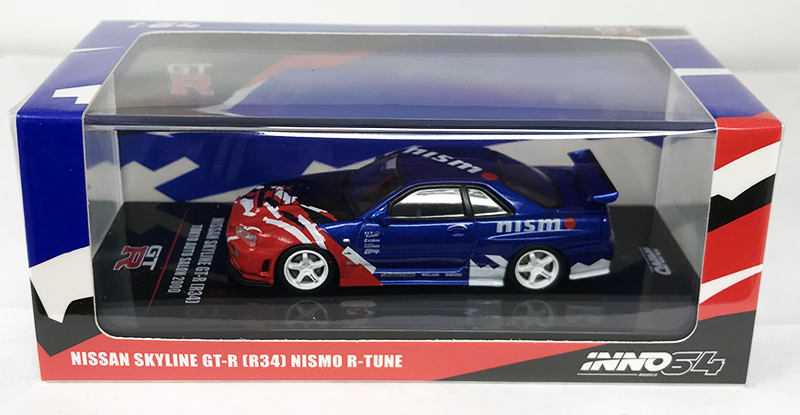 INNO64 1/64 NISSAN SKYLINE GT-R (R34) NISAMO R-TUNE TOKYO AUTO SALON 2000     / *FREE USA SHIPPING