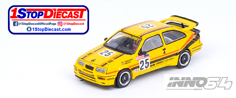 INNO64 1/64 FORD SIERRA RS500 #25 BENSON & HEDGES AUSTRALIA SPECIAL EDITION / *FREE USA SHIPPING