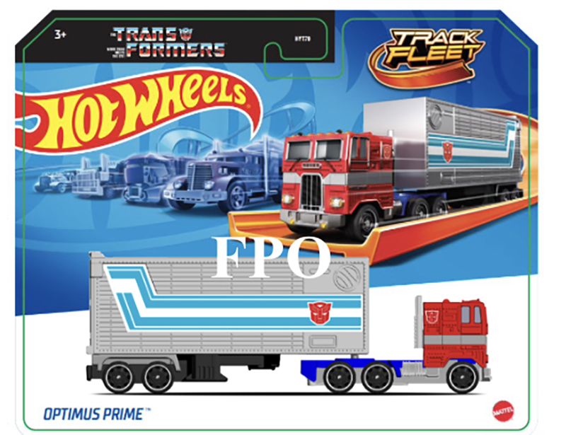 HOT WHEELS 2024 TRACK FLEET TRANSFORMERS OPTIMUS PRIME  / FREE USA SHIPPING*