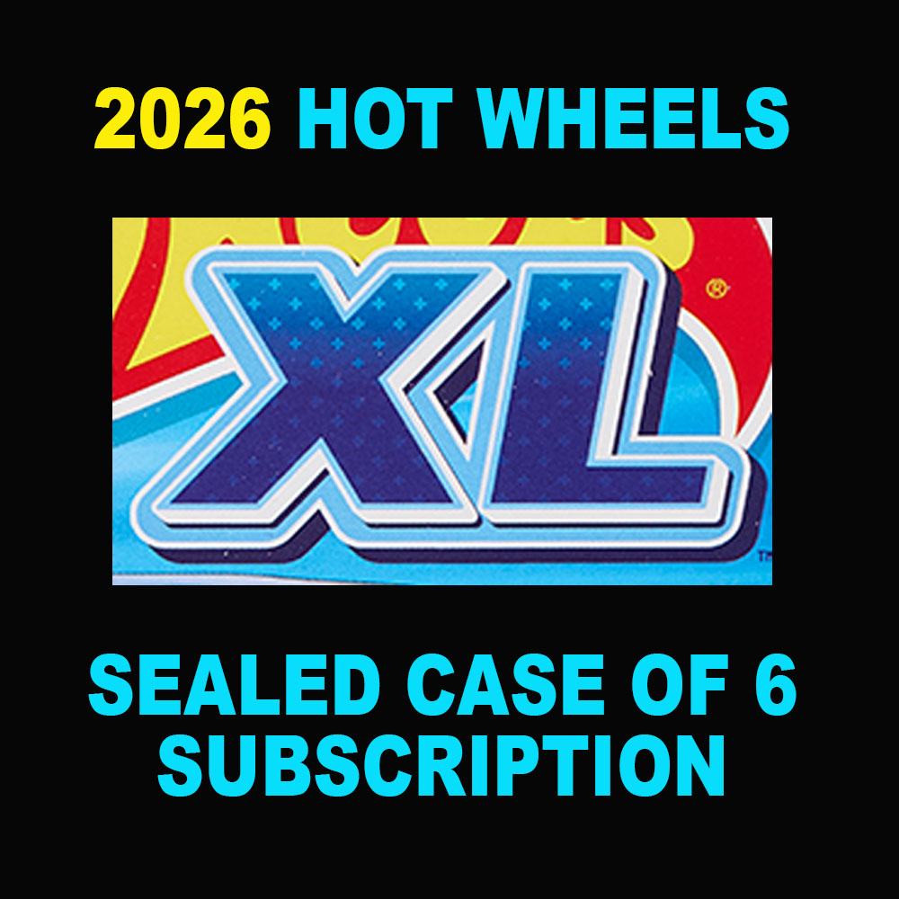 HOT WHEELS 2026 BASIC XL SERIES CASE 0F 6 DASH A / FREE USA SHIPPING*