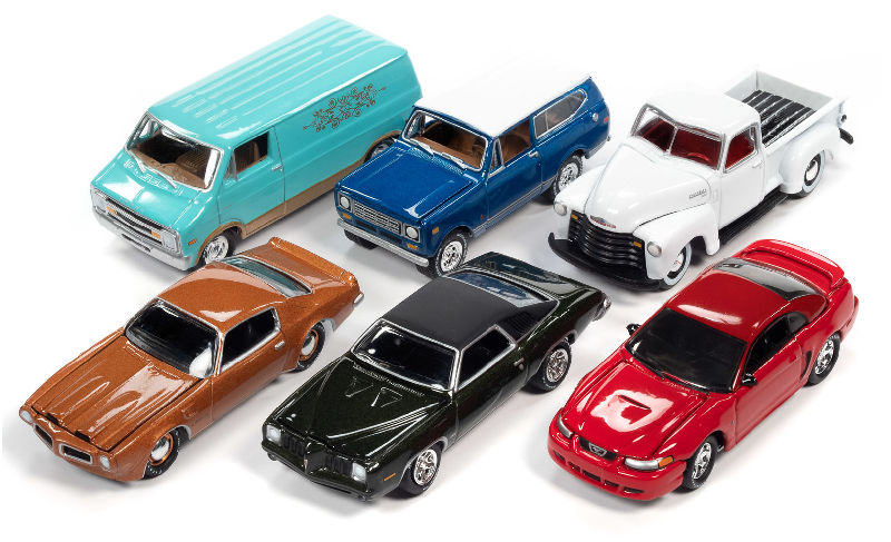 2021 JOHNNY LIGHTNING CLASSIC GOLD RELEASE 3 B / 6 CAR SET / FREE SHIPPING*