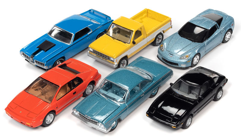 2021 JOHNNY LIGHTNING CLASSIC GOLD RELEASE 4 A / 6 CAR SET / FREE SHIPPING*