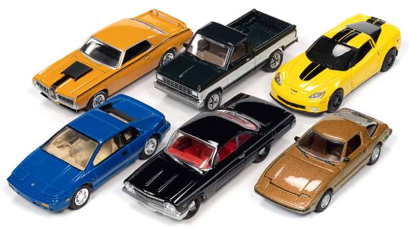 2021 JOHNNY LIGHTNING CLASSIC GOLD RELEASE 4 B / 6 CAR SET / FREE SHIPPING*