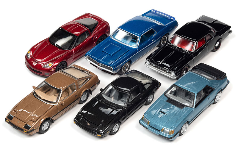 JOHNNY LIGHTNING CLASSIC GOLD 2022 RELEASE 2 A / 6 CAR SET / FREE SHIPPING*