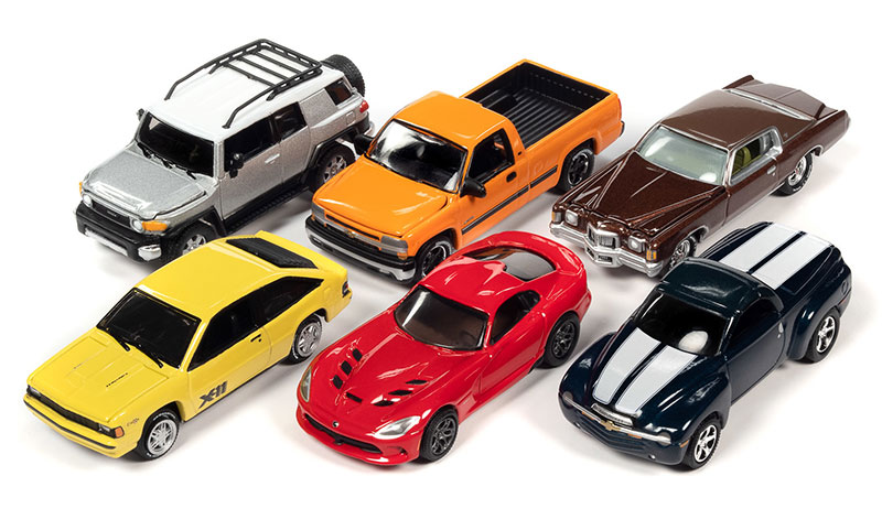 JOHNNY LIGHTNING CLASSIC GOLD 2022 RELEASE 3 A  / 6 CAR SET / FREE SHIPPING*