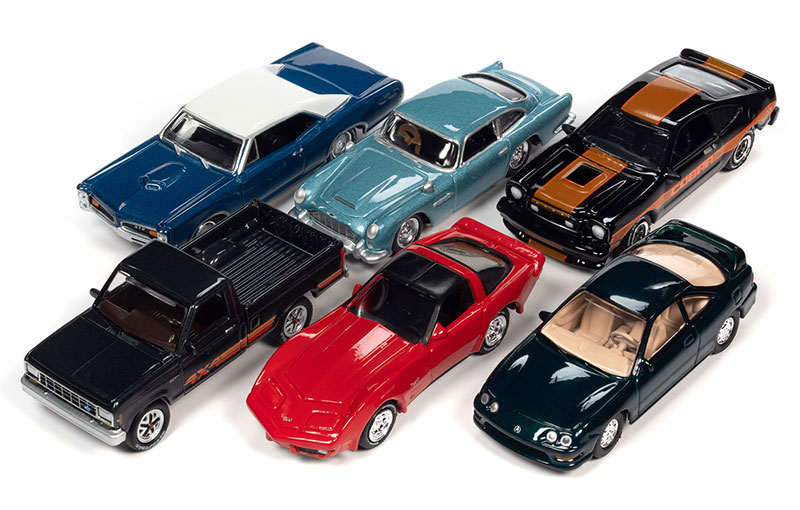 JOHNNY LIGHTNING CLASSIC GOLD 2023 RELEASE 1 A  / 6 CAR SET / FREE SHIPPING*