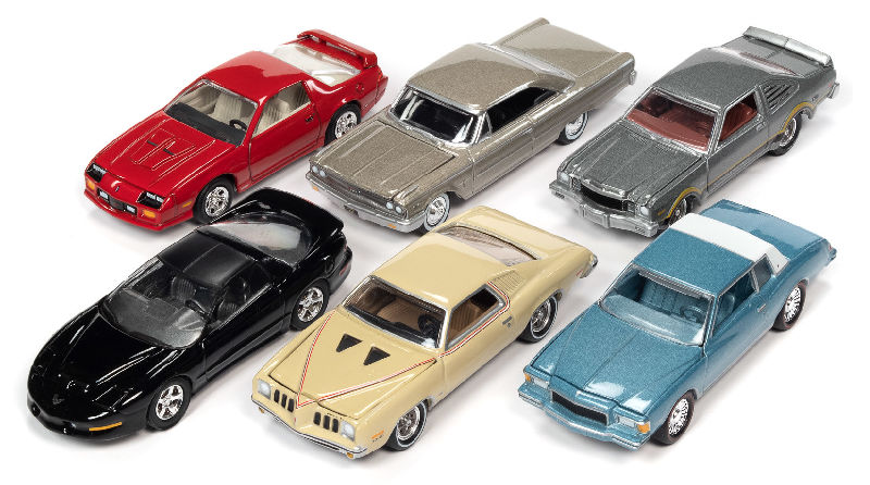 2021 JOHNNY LIGHTNING MUSCLE CARS RELEASE 4 B / 6 CAR SET / FREE SHIPPING*