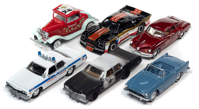 JOHNNY LIGHTNING 1/64 2021 POP CULTURE RELEASE 3  / 6 CAR SET / FREE SHIPPING*