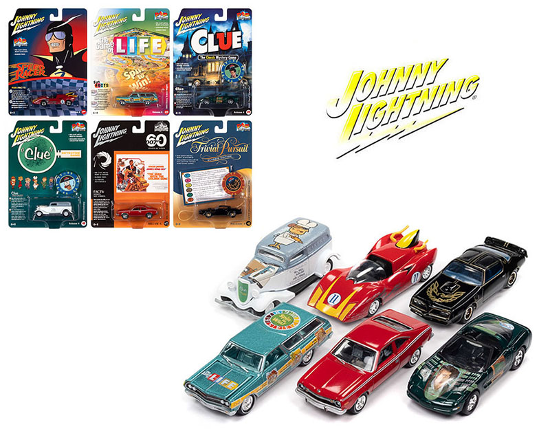 JOHNNY LIGHTNING 1/64 2022 POP CULTURE RELEASE 4 / 6 CAR SET / FREE SHIPPING*