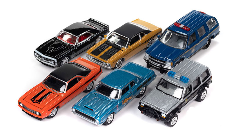 JOHNNY LIGHTNING 2-PACK RELEASE 19 B  SET OF 3  / THREE  2-PACK TWO CAR SETS / FREE USA SHIPPING*