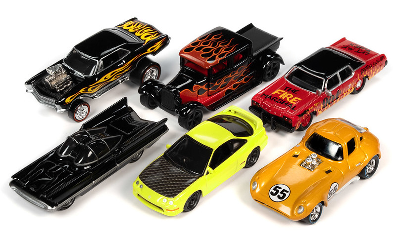 JOHNNY LIGHTNING 1/64 2020 STREET FREAKS RELEASE 3 A  / 6 CAR SET / FREE SHIPPING*