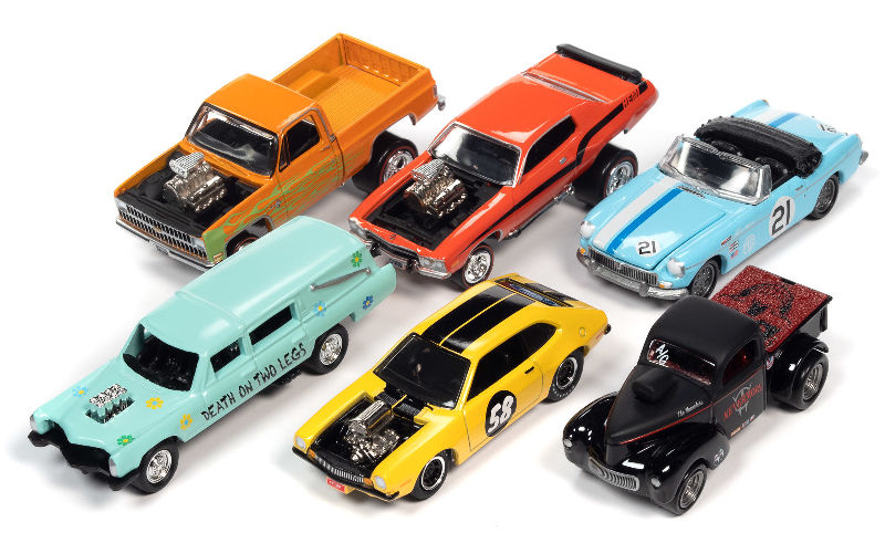 2021 JOHNNY LIGHTNING STREET FREAKS RELEASE 3 B   / 6 CAR SET / FREE SHIPPING*