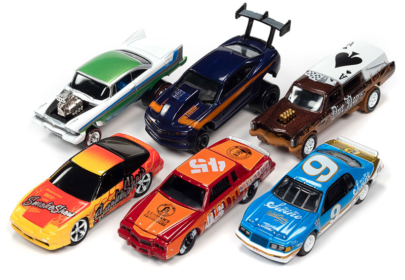 JOHNNY LIGHTNING STREET FREAKS 2022 RELEASE 2 B / 6 CAR SET / FREE SHIPPING*