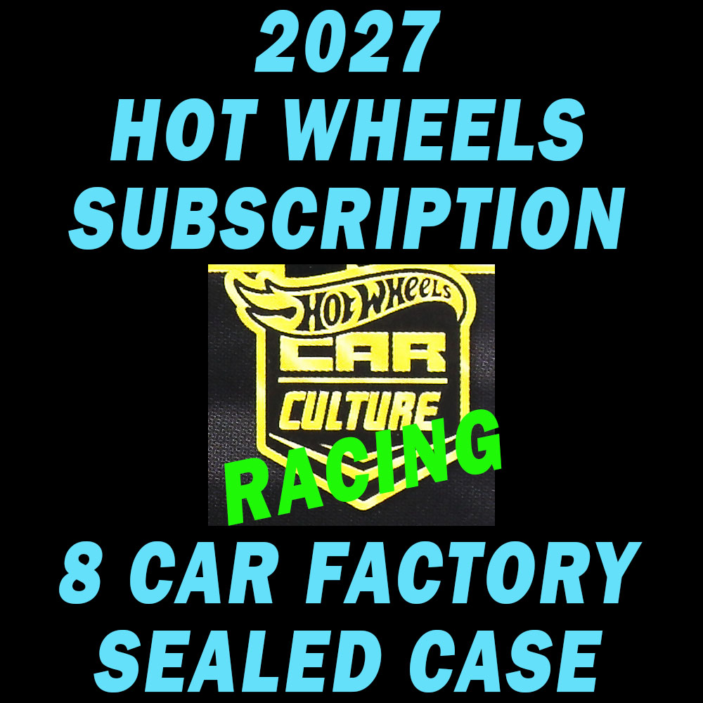 HOT WHEELS 2027 CAR CULTURE SEALED CASE 0F 10 SUBSCRIPTION /  FACTORY SEALED CASE OF 10 / FREE USA SHIPPING*