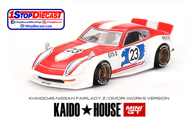 MINI GT 1/64 KAIDO HOUSE DATSUN FAIRLADY Z KAIDO GT OMORI WORKS / *FREE USA SHIPPING