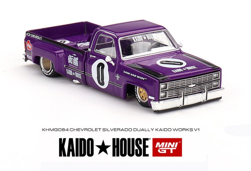 MINI GT 1/64 KAIDO HOUSE CHEVY SILVERADO DUALLY V1 KAIDO/ *FREE USA SHIPPING