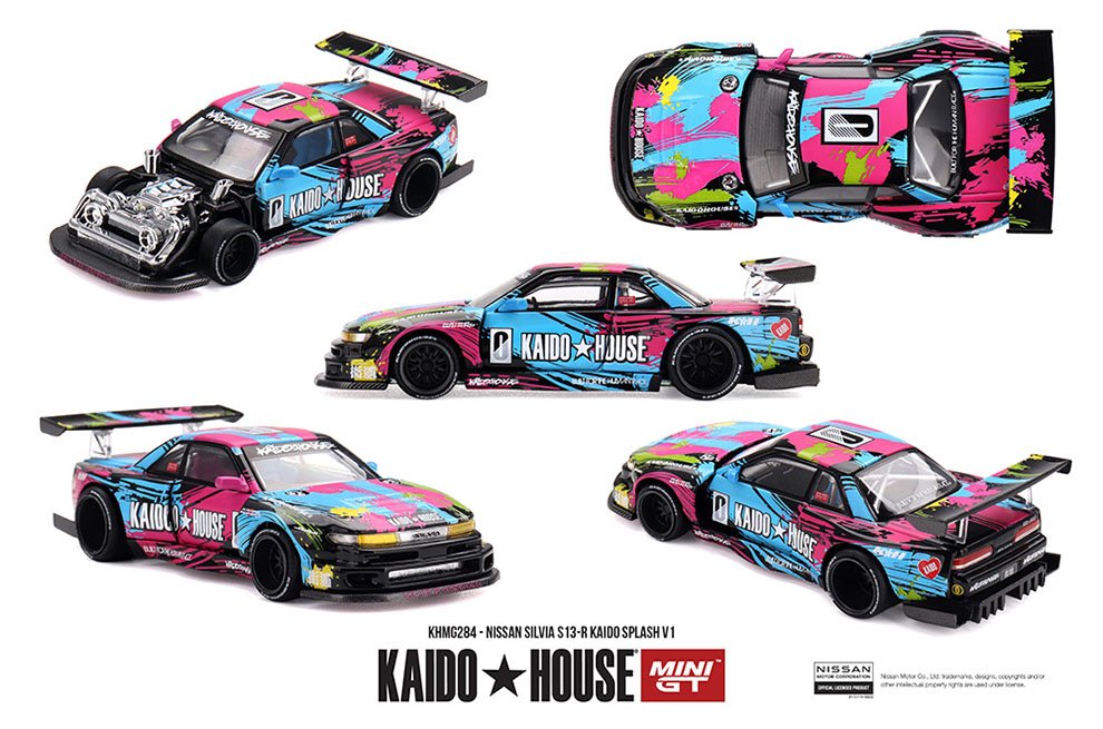 MINI GT 1/64 KAIDO HOUSE NISSAN SILVIA D13-R KAIDO SPLASH / *FREE USA SHIPPING