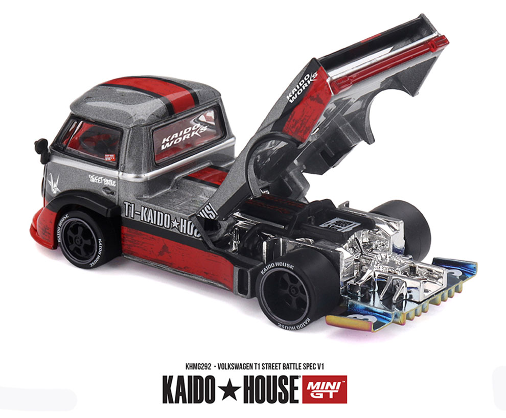 MINI GT 1/64 KAIDO HOUSE VOLKSWAGEN T1 STREET BATTLE V1  / *FREE USA SHIPPING