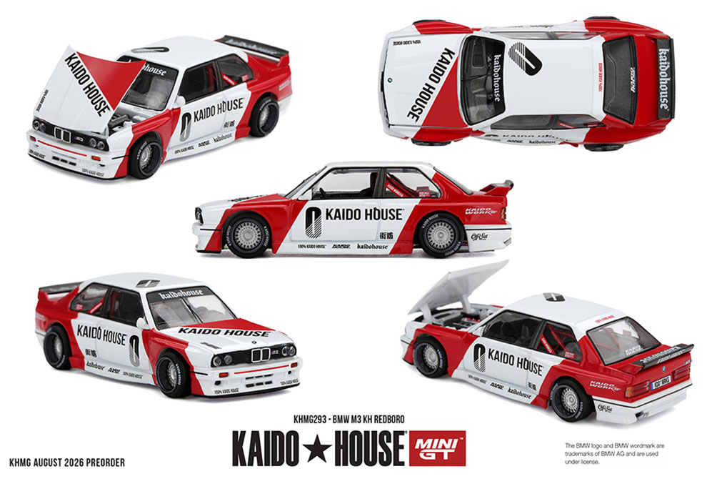 MINI GT 1/64 KAIDO HOUSE BMW M3 KH REDBORO / *FREE USA SHIPPING