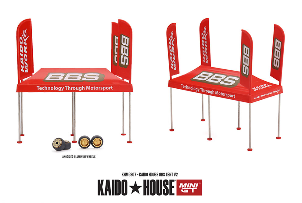 MINI GT 1/64 KAIDO HOUSE BBS TENT V2 / *FREE USA SHIPPING