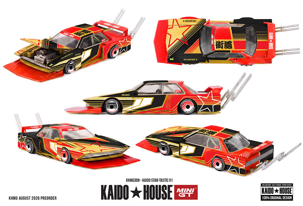 MINI GT 1/64 KAIDO HOUSE KAIDO STAR-TASTIC V1 / *FREE USA SHIPPING