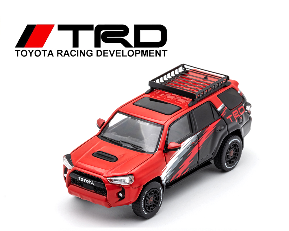GCD 1/64 TOYOTA 4RUNNER TRD PRO SPECIAL LIMITED EDITION RED / *FREE USA SHIPPING