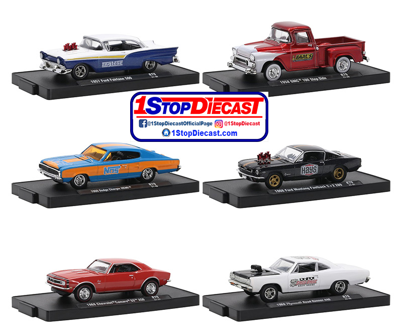 M2  MACHINES 1/64 DRIVERS RELEASE 79 / 6 CAR SET / FREE SHIPPING*