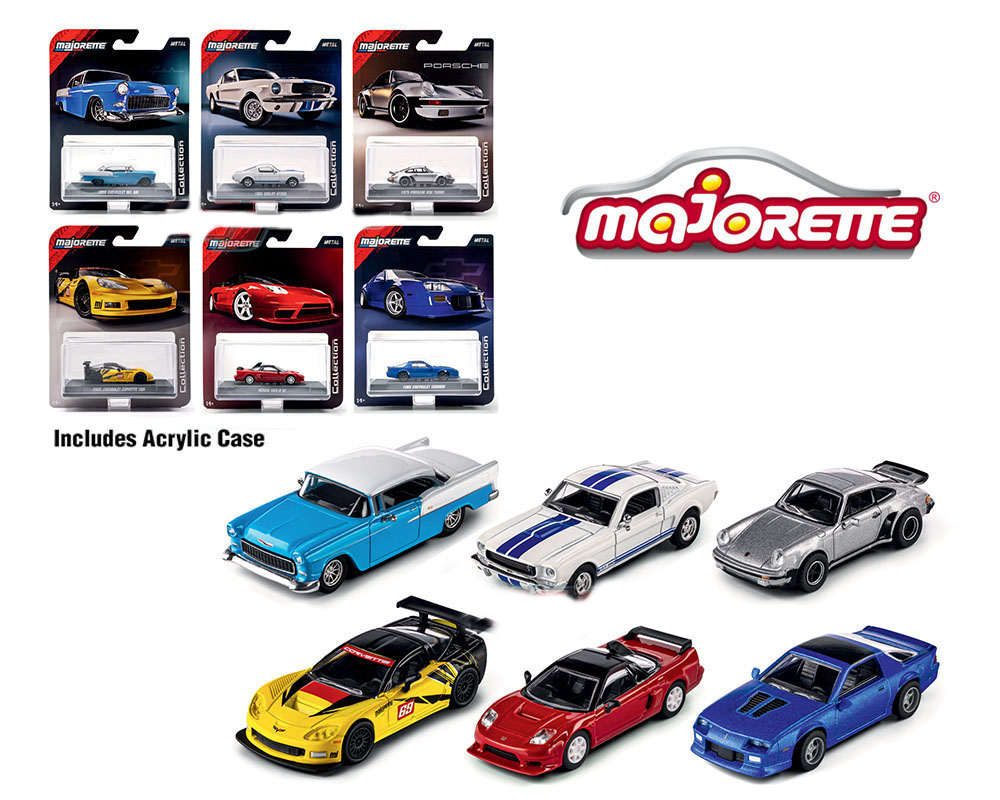 MAJORETTE MIJO 1/64 2025 COLLECTOR SERIES 1 CASE OF 6  / FREE USA SHIPPING*