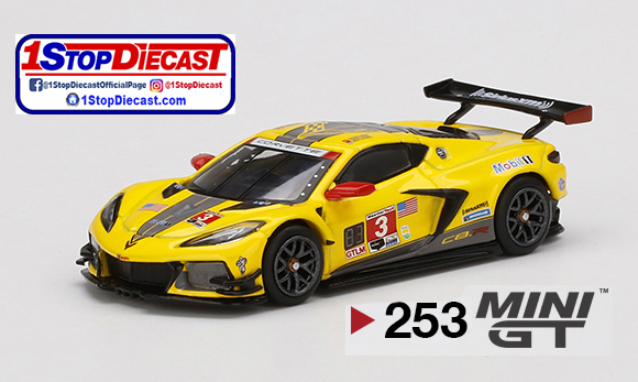 MINI GT 1/64 CHEVY CORVETTE C8.R #3 2020 IMSA 24 Hr DAYTONA  / MIJO HOBBY EXCLUSIVE / LIMITED EDITION OF 2400 / *FRE