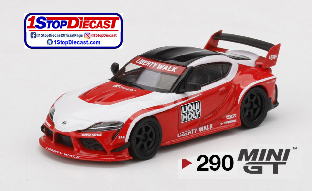 MINI GT 1/64  LB WORKS TOYOTA GR SUPRA LIQUI MOLY  / MIJO EXCLUSIVE / FREE USA SHIPPING*