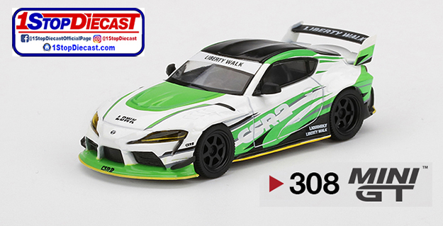 MINI GT 1/64 LB WORKS TOYOTA GR SUPRA CSR2 / MIJO HOBBY EXCLUSIVE / *FREE USA SHIPPING